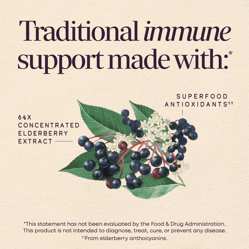 Nature's Way, Sambucus®, традиционный сироп для укрепления иммунитета, бузина, 120 мл (4 жидк. унции)