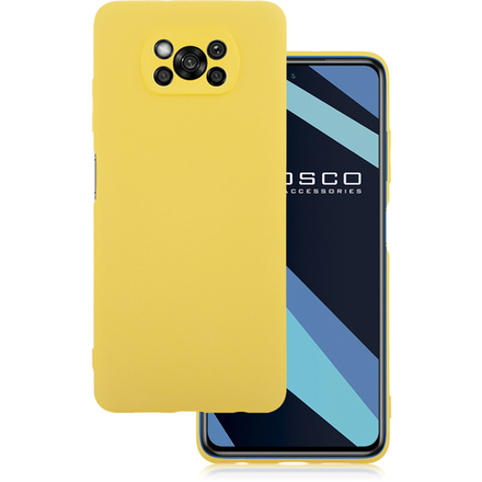 Чехол ROSCO для Poco X3 NFC;Poco X3 Pro оптом (арт. XM-PX3-NSRB-YELLOW)