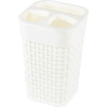 Подставка для зубных щеток OSLO молочный