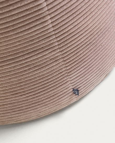 Пуф Marais Ø80 розовый