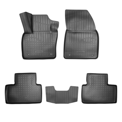 Ковры в салон Norplast/Unidec для Volvo XC40 (2017-)Полиуретан,Черный, арт.NPA11-C96-680