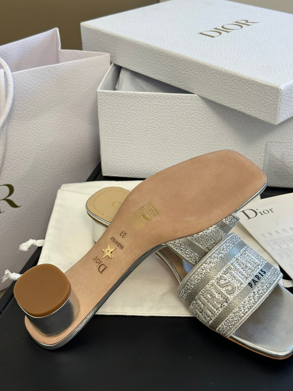 Christian Dior Dway Heeled Slide