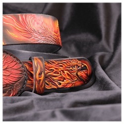 Кожаный ремень «Феникс»