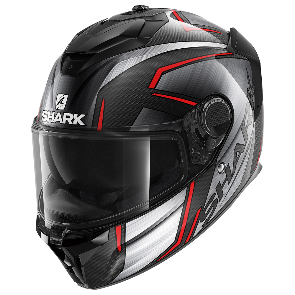 SHARK SPARTAN GT CARBON KROMIUM Black/Red