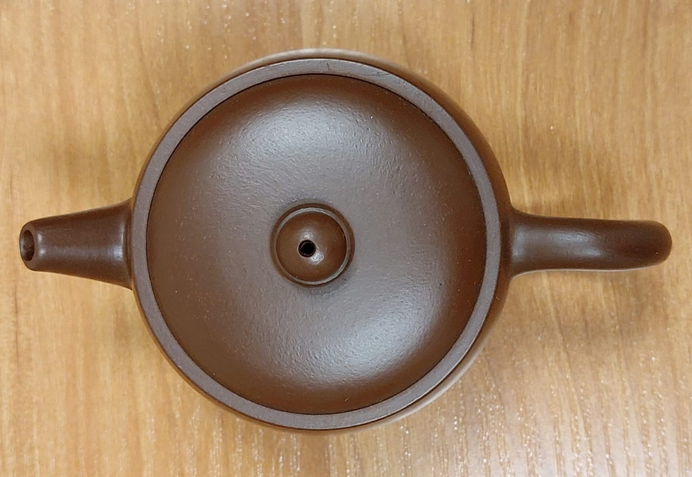 259305.2 Чайник ИСИН "Ю ВАНЬ" (Нефритовая чаша) 160мл, в подар.коробке, глина коричн.