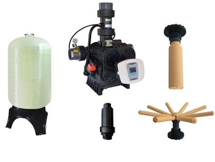 Комплект МоноКит : клапан с таймером RUNXIN F96B1, корпус фильтра 4872 - Осветление / обезжелезивание