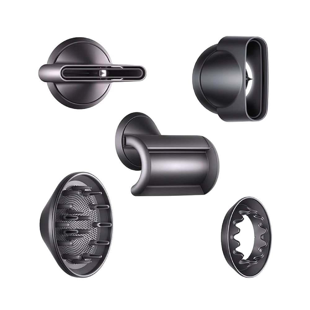 Фен Dyson Supersonic HD08, Black / Nickel (Черный / Никель)