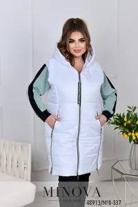 Костюм 8-337-оливка-белый Minova