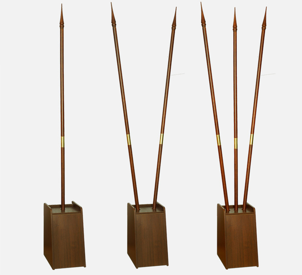 Подставка напольная для флагов и знамён Тумба 2 штока