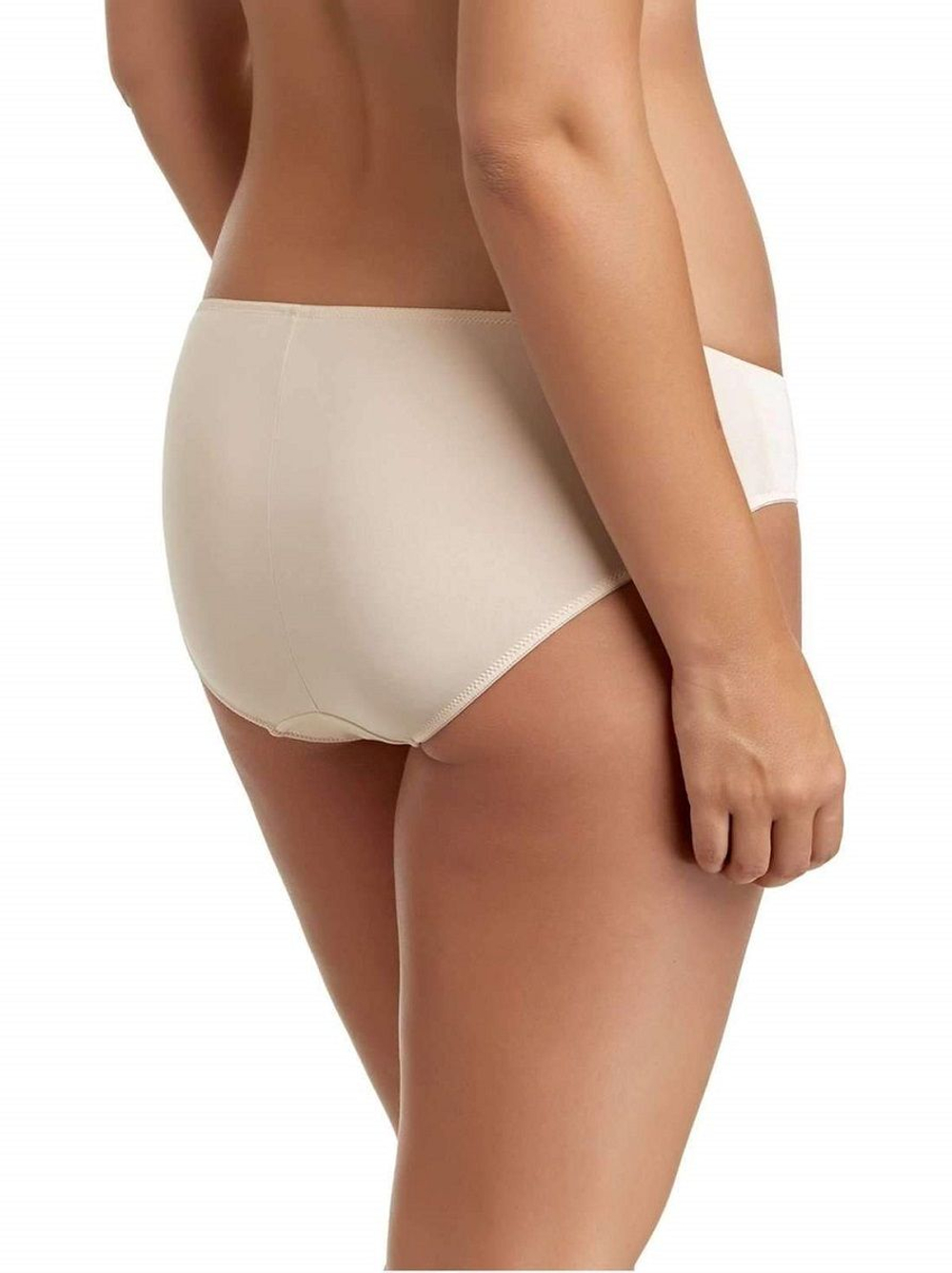 Трусы-слипы из мягкой шелковистой микрофибры (Размер: XXL) (Цвет: бежевый)