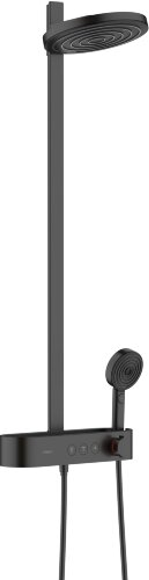 Душевая система Hansgrohe Pulsify Showerpipe 260 2jet с термостатом черный цвет