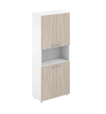 Шкаф высокий для документов с нишей SG.841.WH.OL.OL СИГМА (SIGMA)