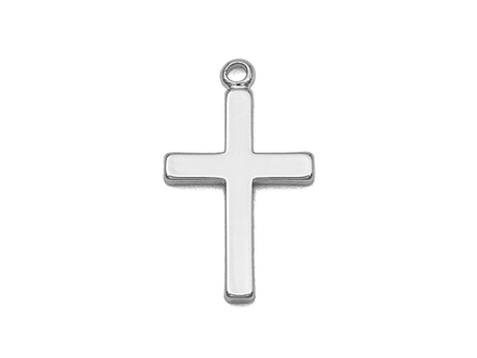 Подвеска Крестик, 18,5мм