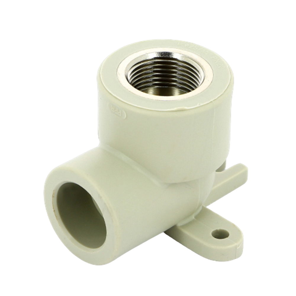 Уголок комбинированный с креплением FV-Plast 25x1/2" внутренняя резьба