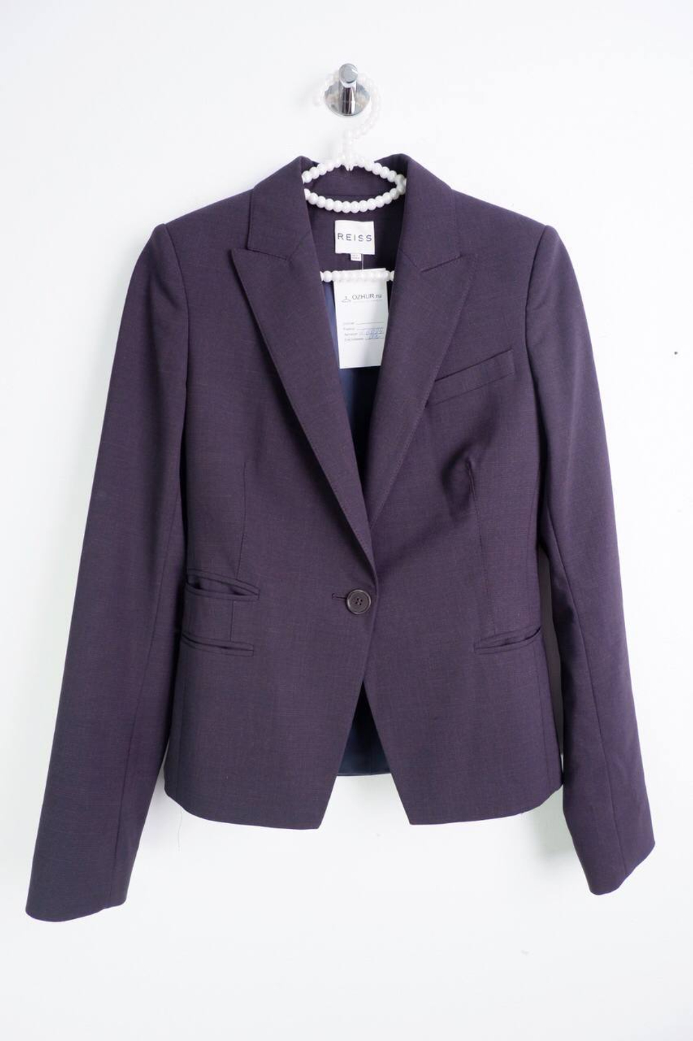 Жакет Reiss лаконичный, маркировка 4, визуально на 40/42 размер