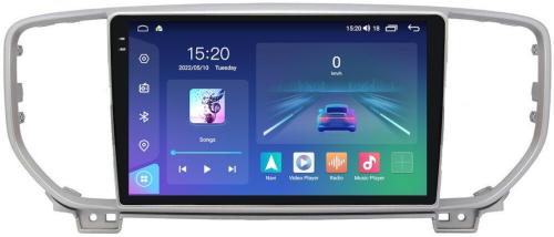Магнитола для KIA Sportage 2018-2021 - Parafar PF577U2K на Android 13, Быстрая, QLED+2K, CarPlay, 4G SIM-слот