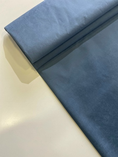 Мембрана твил велюр эффект деним