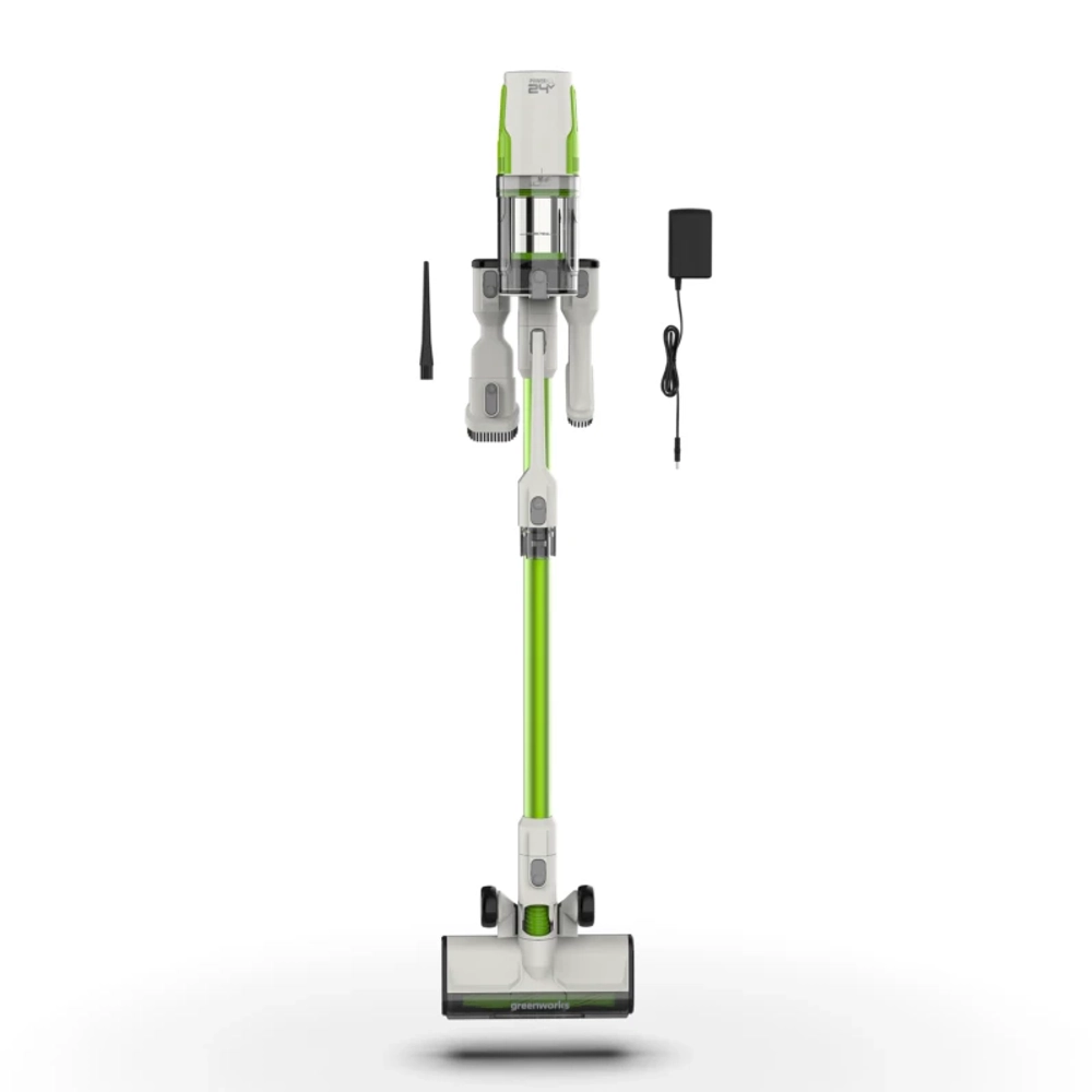 Greenworks SV24532 пылесос вертикальный аккумуляторный (1 x 4 Ач, ЗУ) 4702007UB
