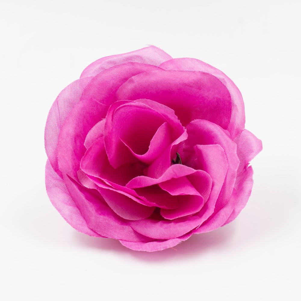 Роза с круглыми лепестками 12 см