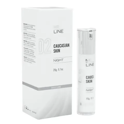 02 Caucasian Skin Night Meline | Ночной крем Европеоидная Кожа