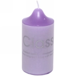 Свеча «Classic» 5*10см цвет лавандовый ZD-102