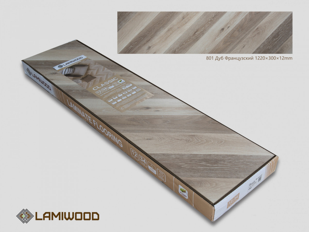 Ламинат Lamiwood CLASSIC 801 Дуб Французский