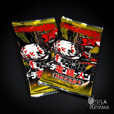 Коллекционные карточки "Человек-бензопила"