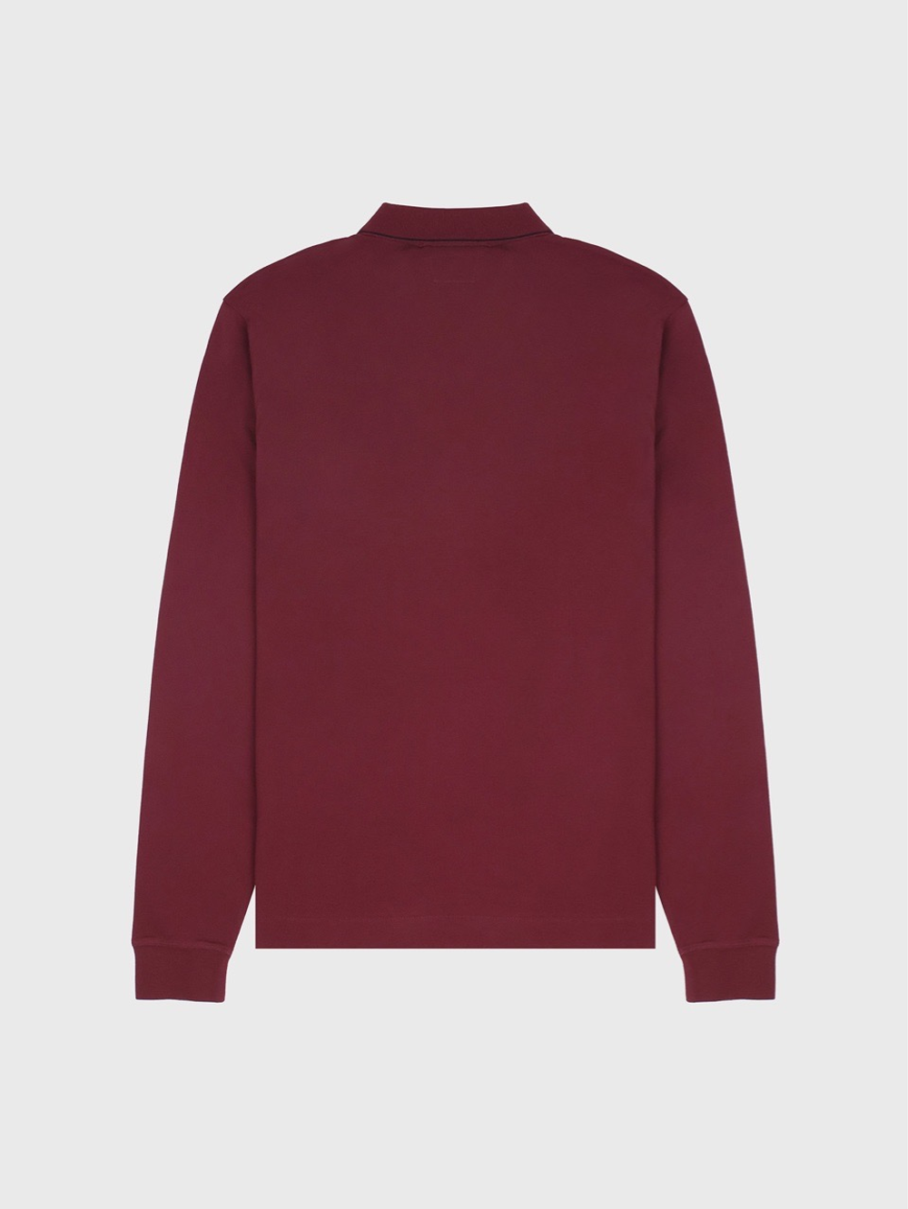 Поло с длинным рукавом C.P. Company Stretch Piquet Line Slim Wine