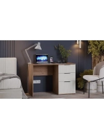 Стол письменный Холст Белый 110,2х50х75 см