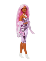 Кукла Barbie Deluxe Style HYV25 в блестящем розовом платье