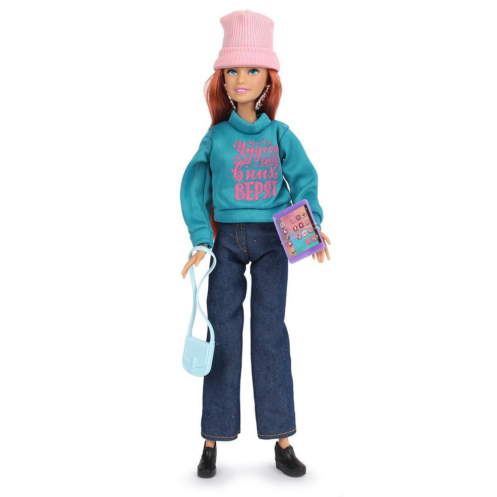 Кукла тип модель София 29см, руки,ноги сгиб, аксесс. коробка 66001-C57-S-BB (Карапуз)