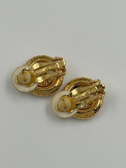 Клипсы с кристаллами Nina Ricci