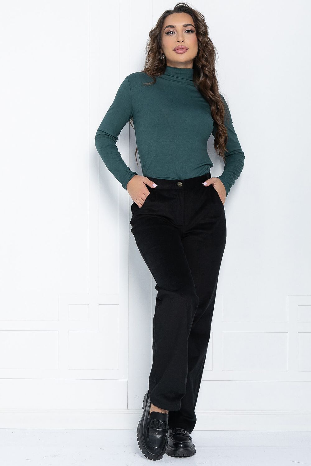 Брюки Basic NEW (черные) Б11295 LT Collection