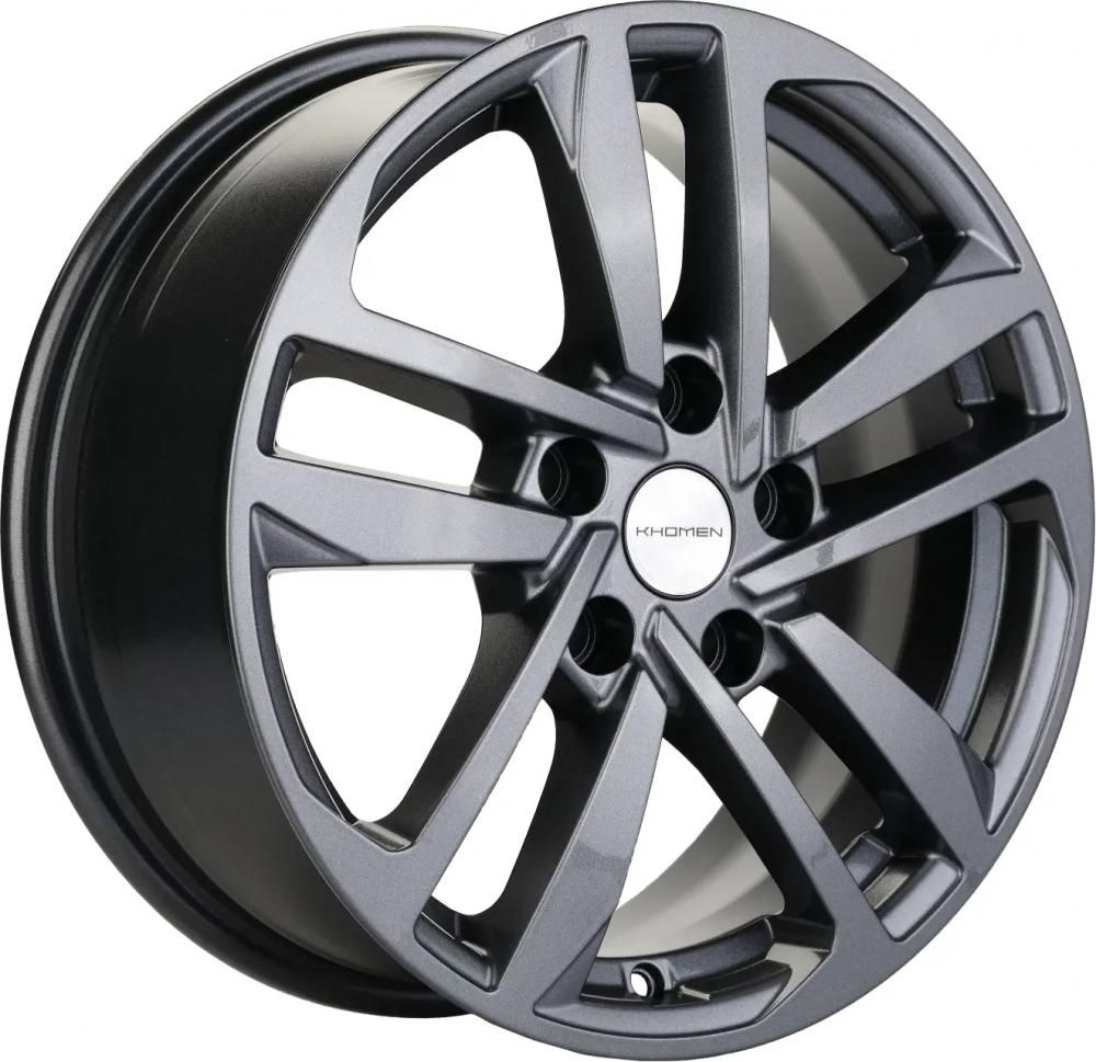 Khomen 1612 6.5x16 5x114.3 ET 45 Dia 60.1 (grey)
