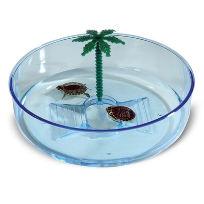 Imac Turtle Hydra бассейн круглый пластиковый для черепах, 22х6,5 см
