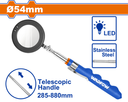 Зеркало телескопическое WADFOW WTU1688 54 мм 285-880 мм