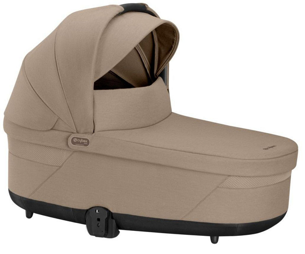 Коляска Cybex Balios S Lux TPE complete 2 в 1 Almond Beige с дождевиками