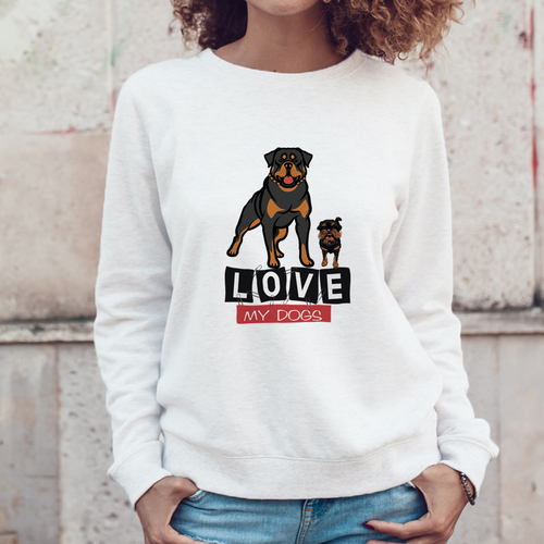 Свитшот "Ротвейлер - LOVE"