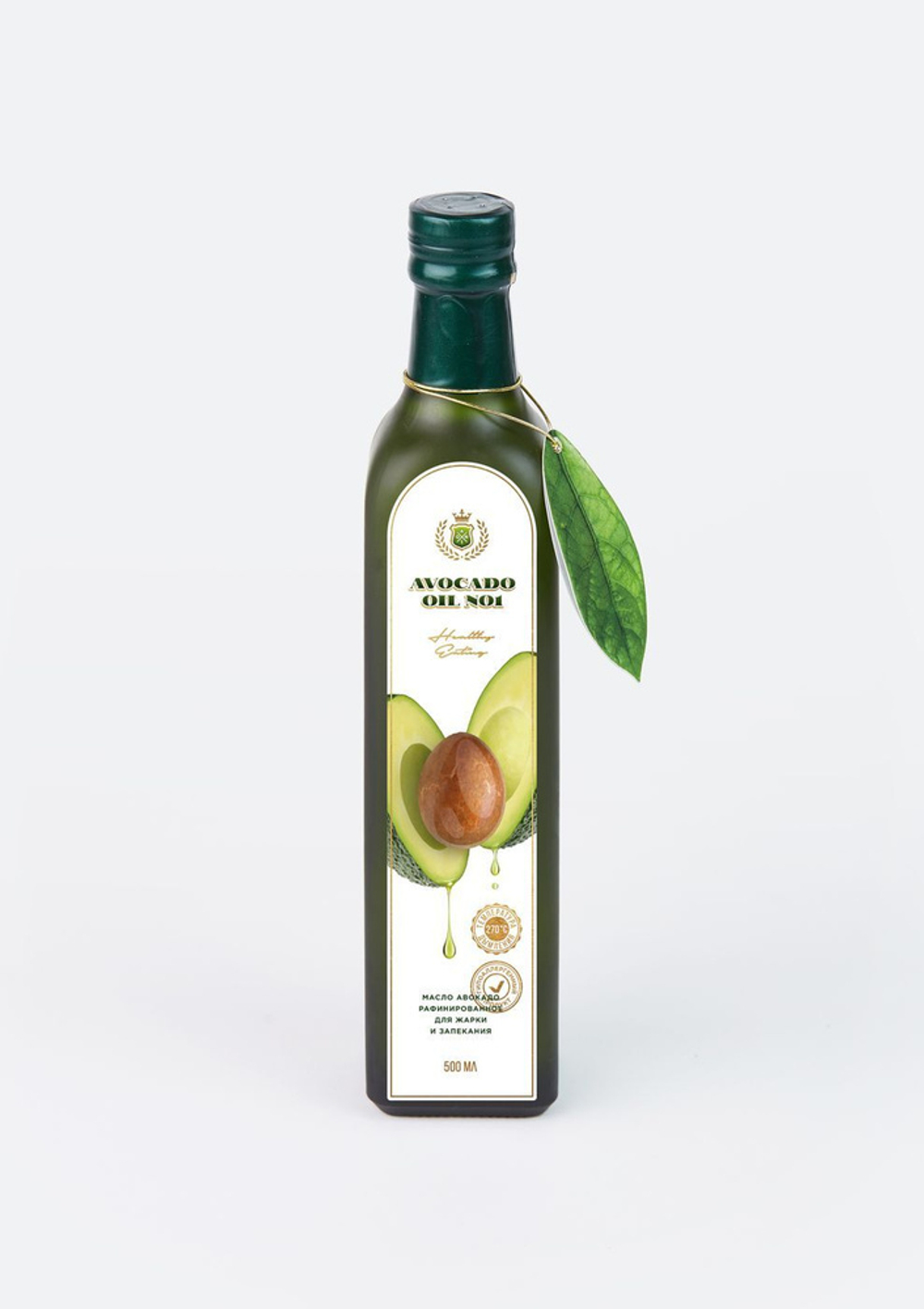 Масло авокадо Avocado Oil №1 гипоаллергенное рафинированное (500 мл)