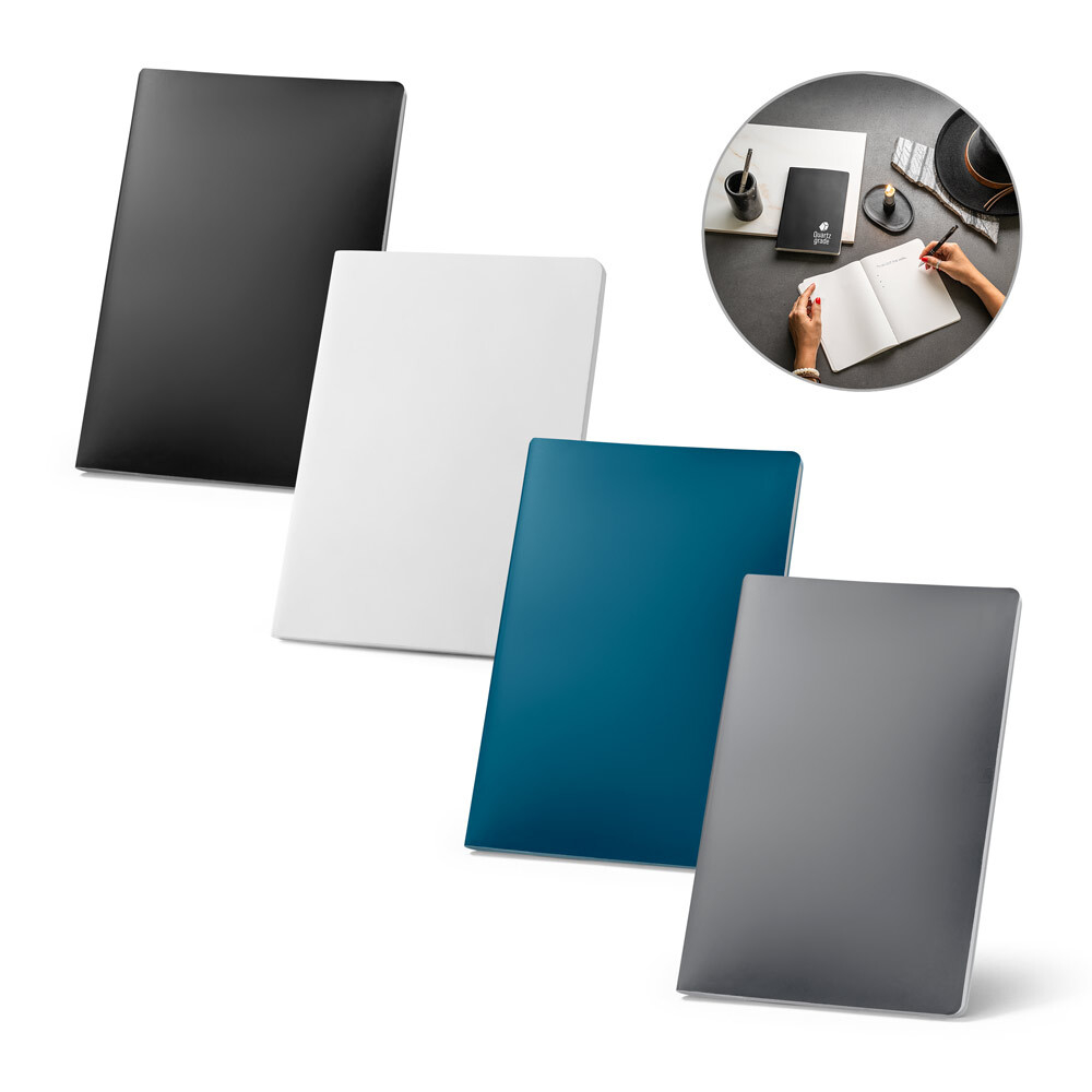 QUEIROS. Блокнот A5 с водостойкой обложкой