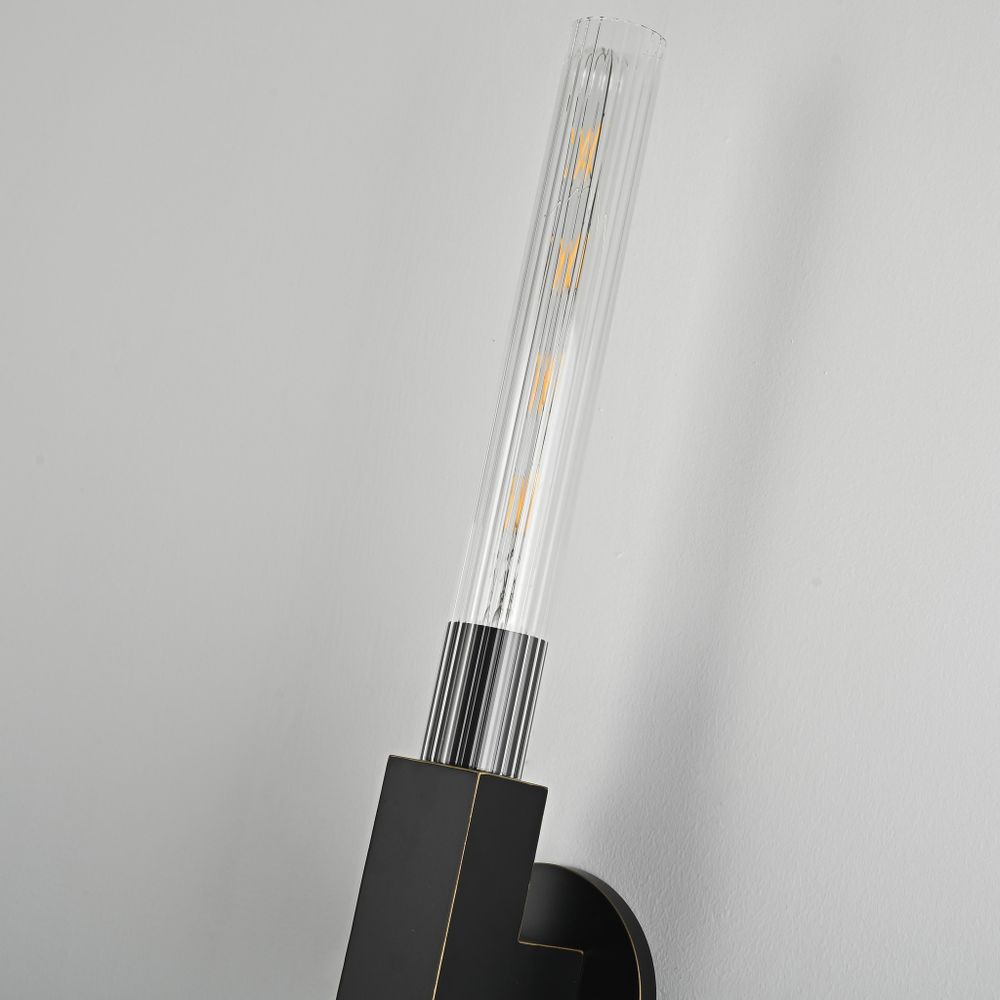 Бра Canelle Wall Lamp Single Sconces Black By Imperiumloft