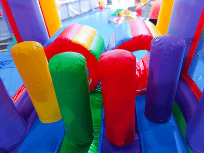 Коммерческий надувной батут «Попрыгунчик» 6*3*2,5 м