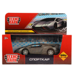 Модель ин. мет. "Спорткар" 11см. коробка 2108C169-R (Технопарк)