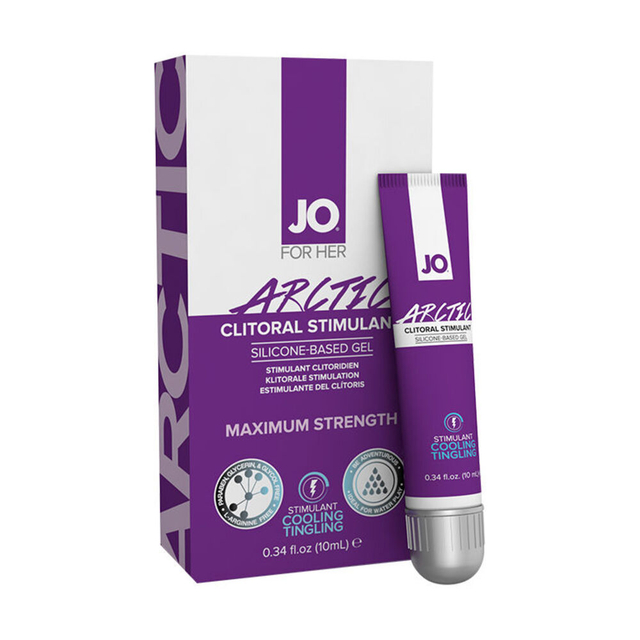 Стимулирующий гель для клитора охлаждающий сильного действия / JO Arctic - 10 мл.