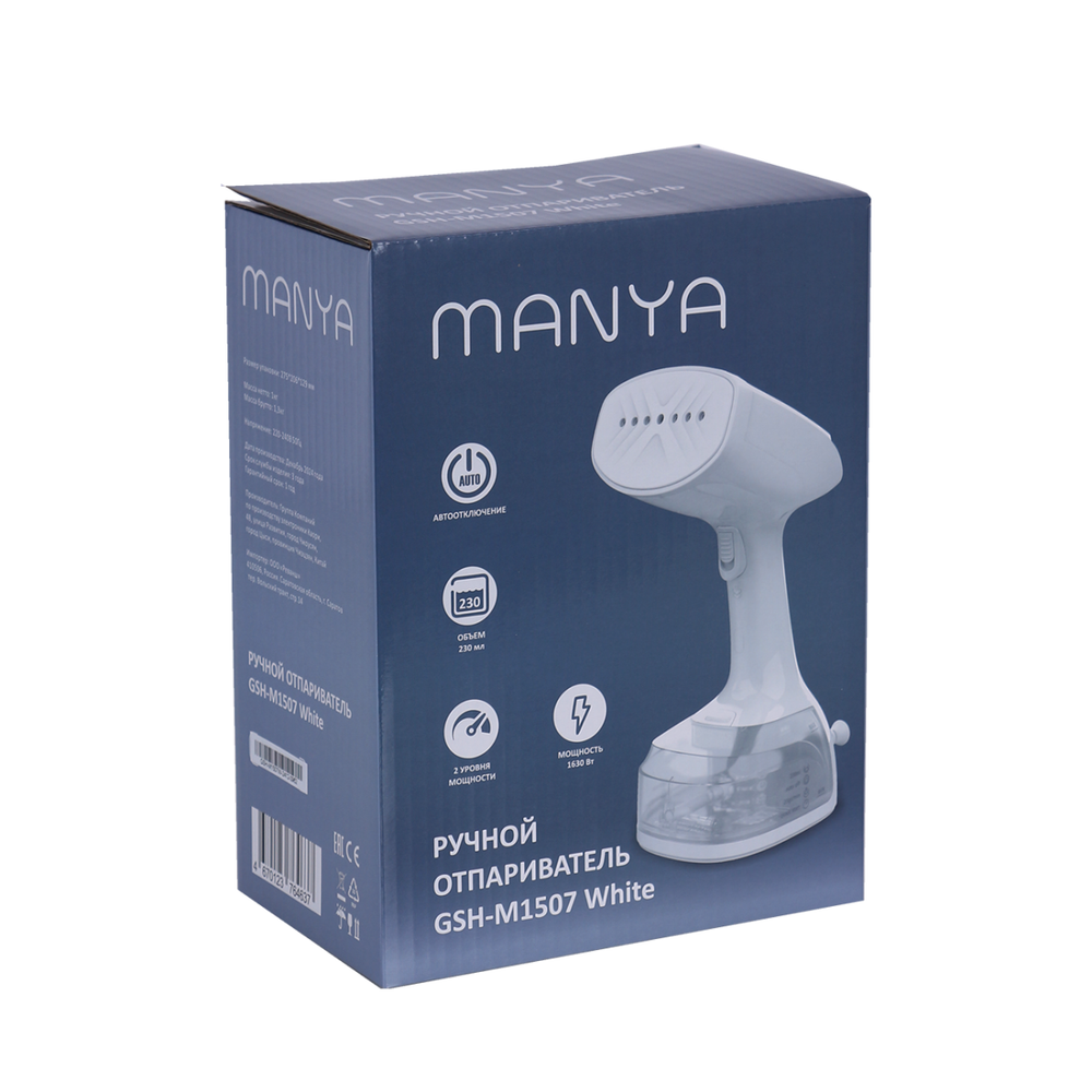 Отпариватель MANYA GSH-M1507 белый