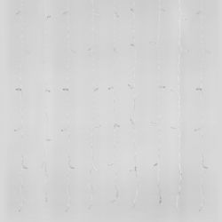 ULD-C2030-240-TWK WARM WHITE IP67 Занавес светодиодный с эффектом мерцания. 3х2м. Соединяемый. 240 светодиодов. Теплый белый свет. Провод белый. TM Uniel.