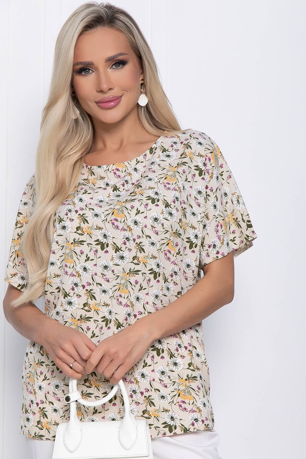 Блуза Морган (беж) Б10857 LT Collection