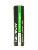 Аккумуляторы GoPower Li-lON ICR18650 3400mAh РСВ (с защитой) блистер