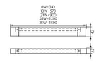 Линейный светильник накладной KANLUX MERA TL-13/4000K