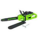 Цепная пила аккумуляторная Greenworks GD40CS20XK4 Арт. 2008807UB, 40V, 40 см, 2000 Вт, бесщеточная, c 1хАКБ 4 Ач И ЗУ